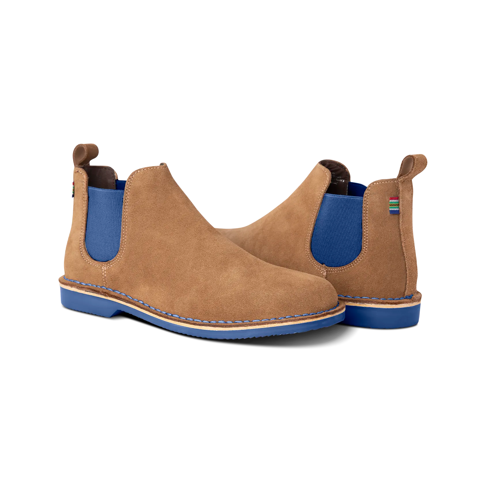 Men's Chelsea Boots J Bay with Blue Sole - Stylish & Comfortable Ankle Boots for Casual Wear, Work & Outdoor Activities
