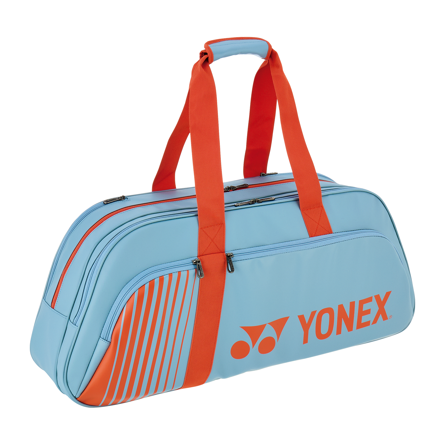 Yonex BA82431WEX Active Tournament Badminton Tennis Bag (6 Pack) - Blue/Grey - Durable Sports Gear for Competitions & Training