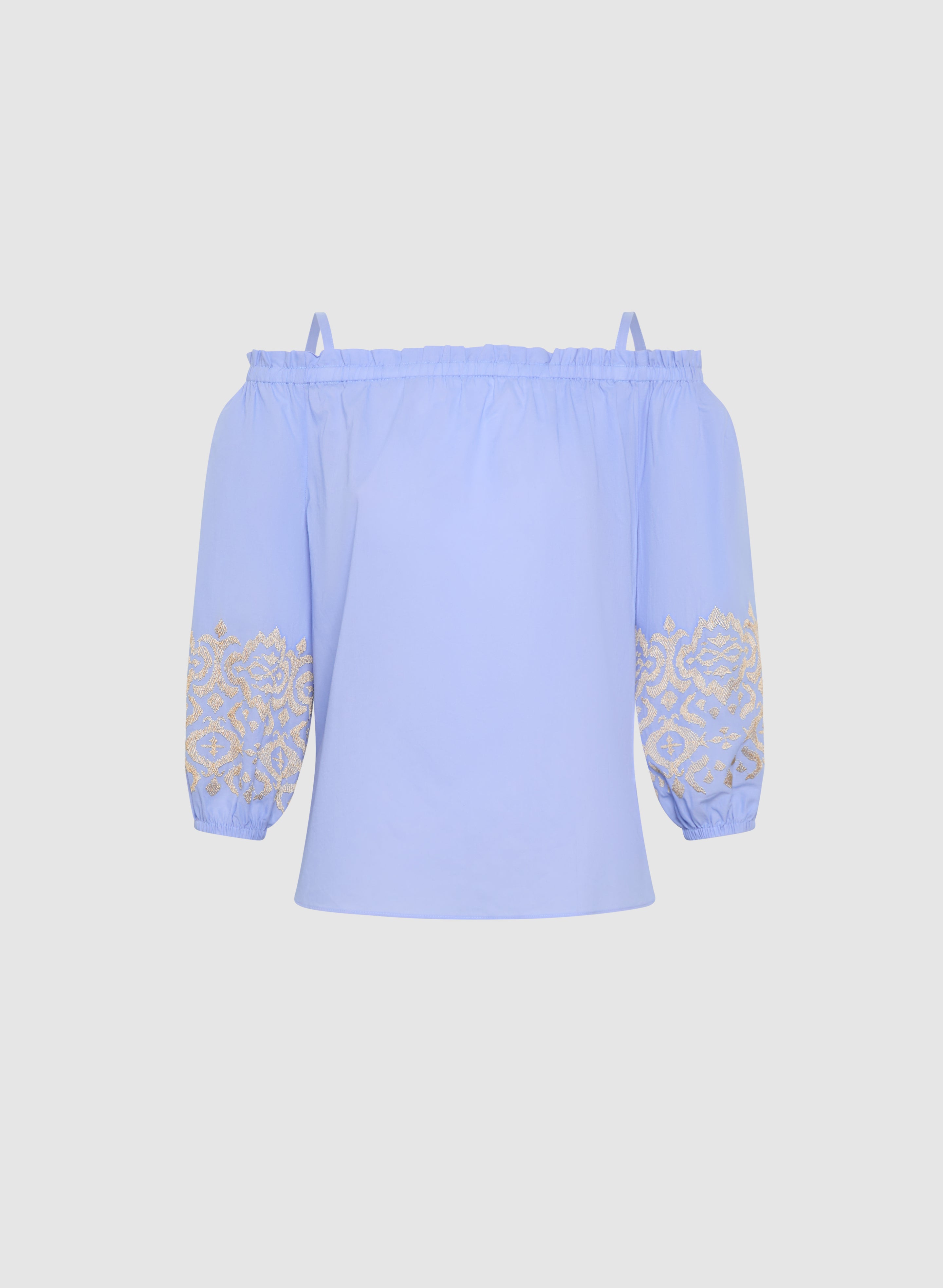 Embroidered Off Shoulder Blouse for Women - Floral Lace Summer Top - Boho Chic Party Shirt - Perfect for Date Night & Beach Vacation