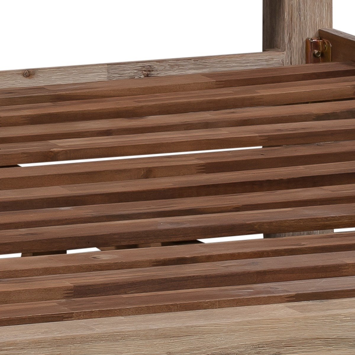 Java Queen Bed Frame Solid Oak Wood - Modern Bedroom Furniture for Master Bedroom & Guest Room