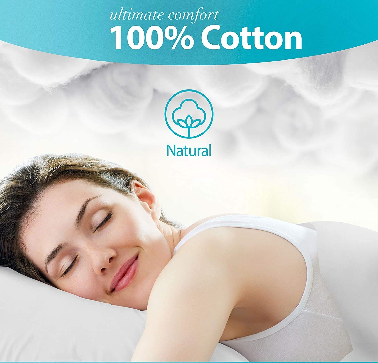 Premium 100% Egyptian Cotton Sheets for Cal King Bed - 800 Thread Count, Deep Pocket, Breathable & Soft, White - Perfect for Luxury Hotels, Master Bedrooms & Guest Rooms