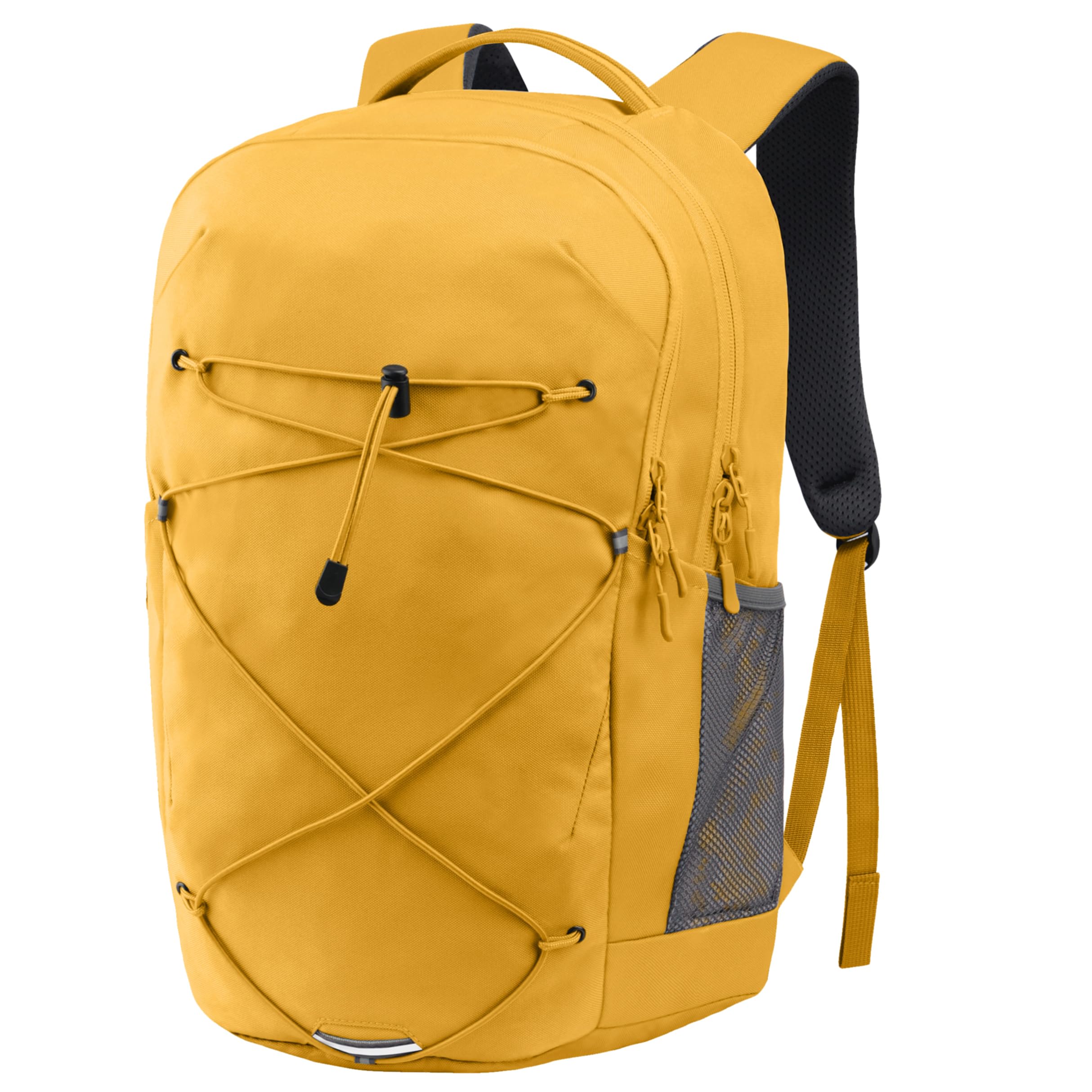 Waterproof Hiking Backpack for Men & Women - Travel, College & Sports (Yellow)