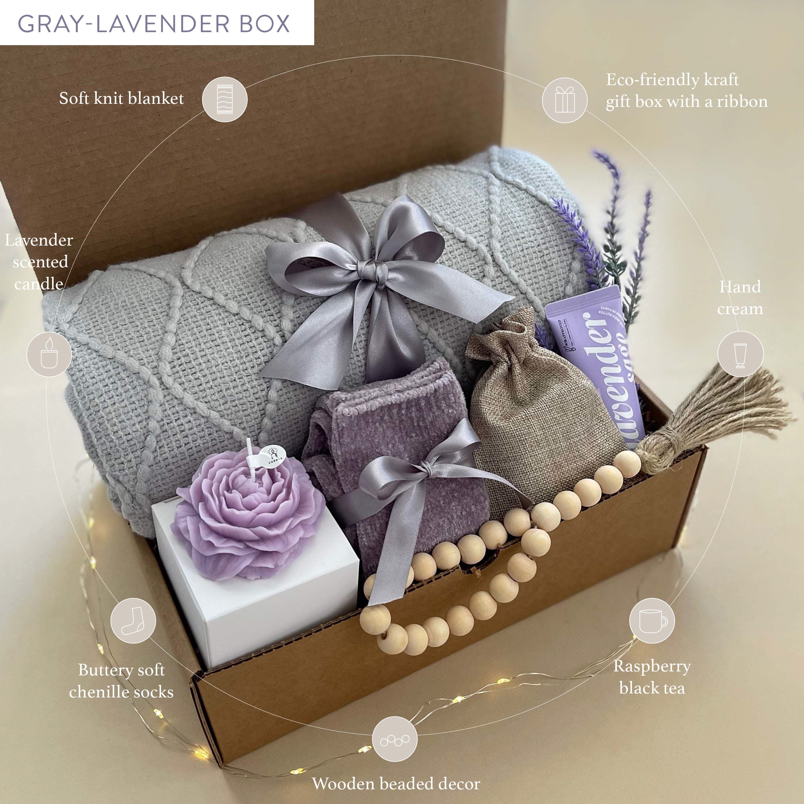 Handmade Birthday Gift Basket for Women - Thoughtful Care Package with Personalized Touches | Perfect for Her Special Day, Anniversary, or Just Because