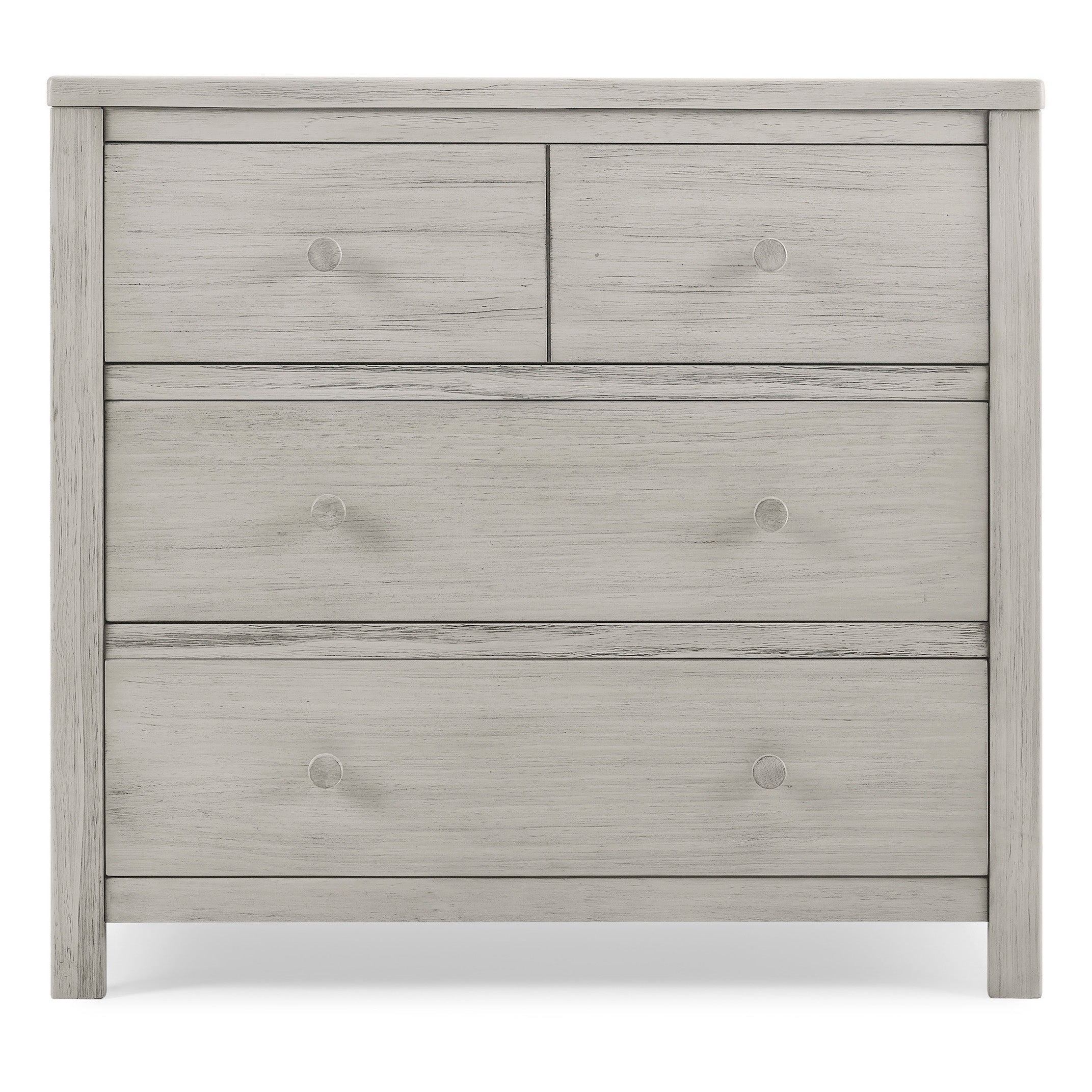 Cambridge 3-Drawer Solid Wood Dresser with Interlocking Drawers - Perfect for Bedroom Storage & Organization