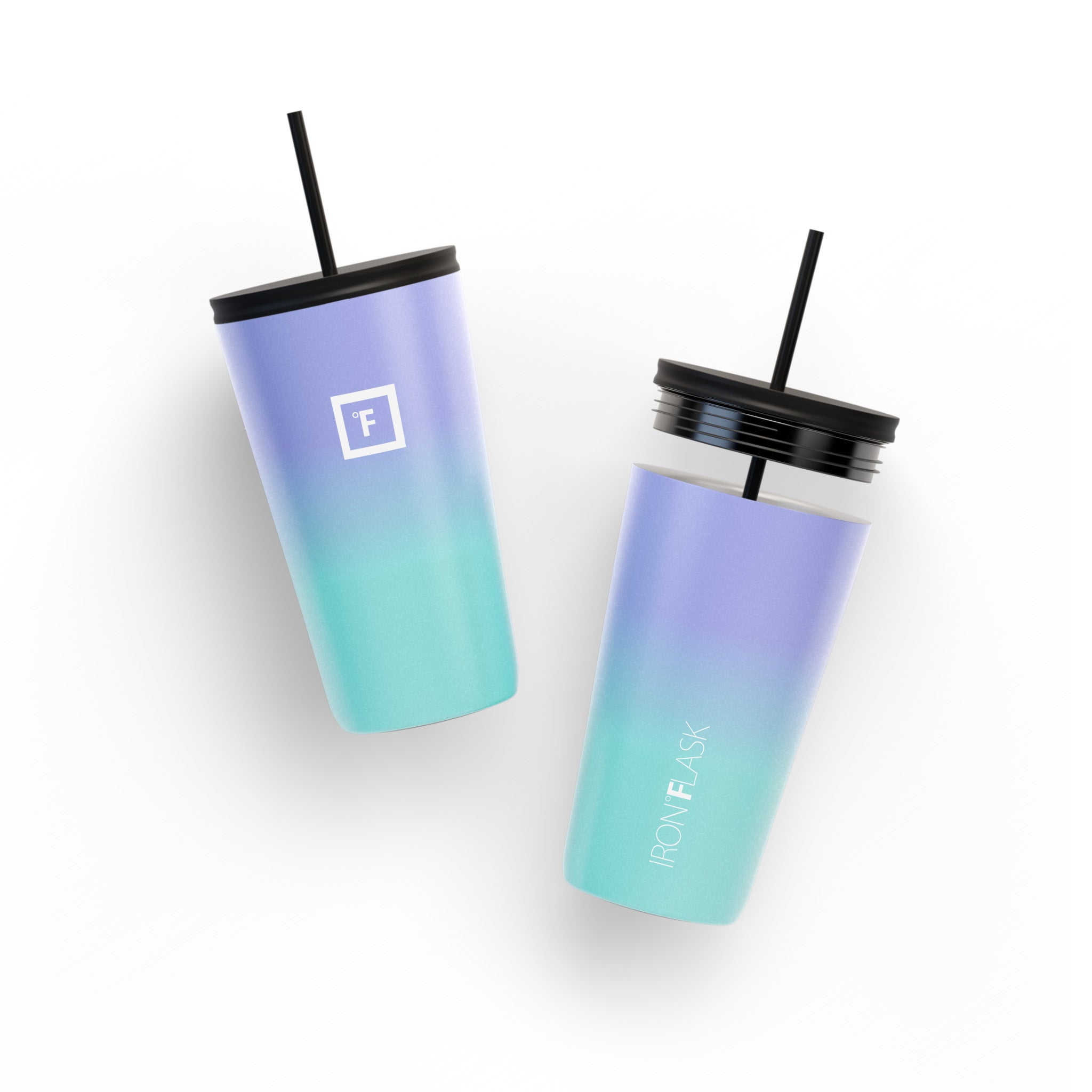 16 Oz Classic Tumbler 2.0 - Insulated Stainless Steel Travel Mug with Lid & Straw - Perfect for Coffee, Tea & Cold Drinks - Ideal for Office, Gym & Outdoor Activities