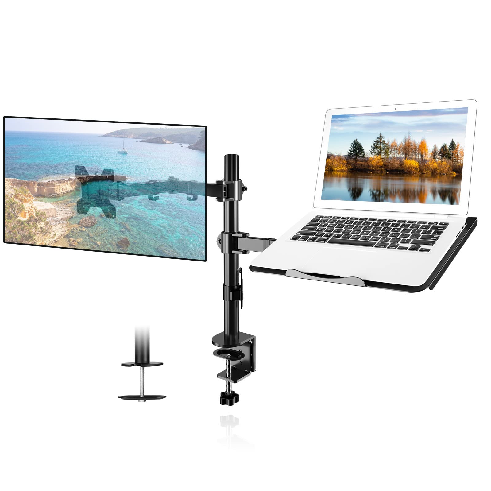 Adjustable Monitor Arm Stand for 13-32