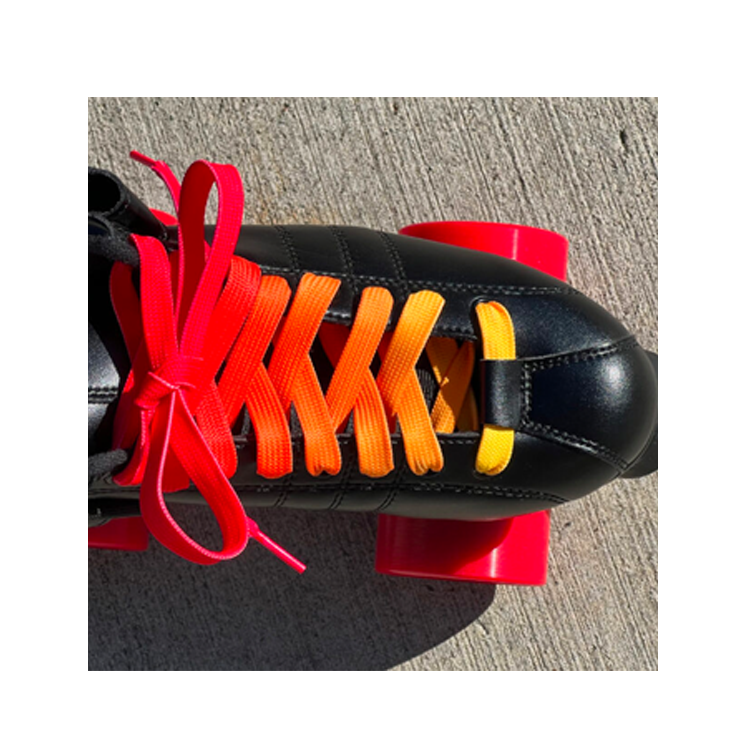 Premium Gradient Waxed Shoe Laces - Durable & Water-Resistant for Hiking Boots, Work Shoes & Outdoor Activities