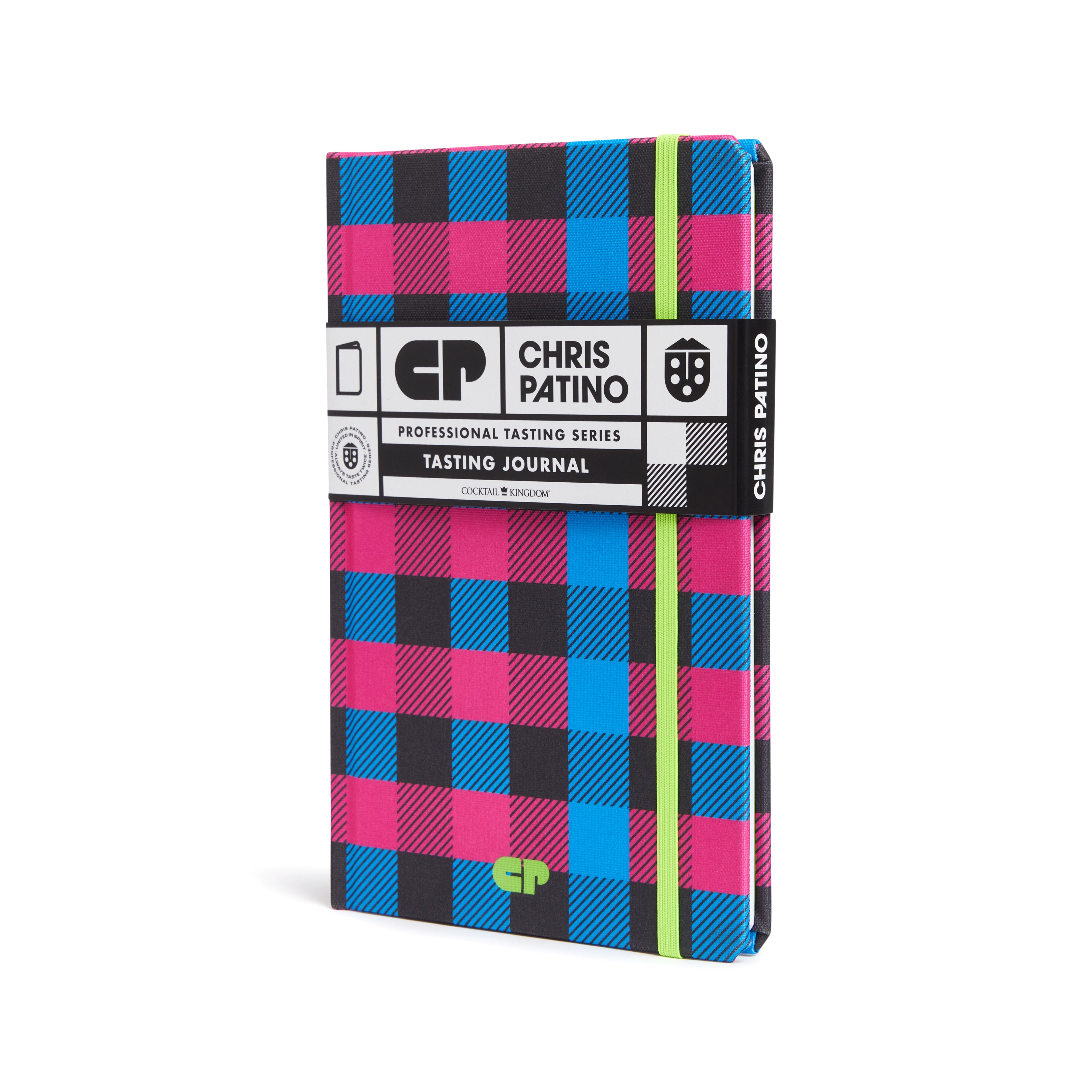 Plaid Patino Tasting Journal - Premium Wine & Beer Tasting Notebook for Sommeliers & Enthusiasts - Perfect for Wine Tasting Events, Brewery Tours & Flavor Notes