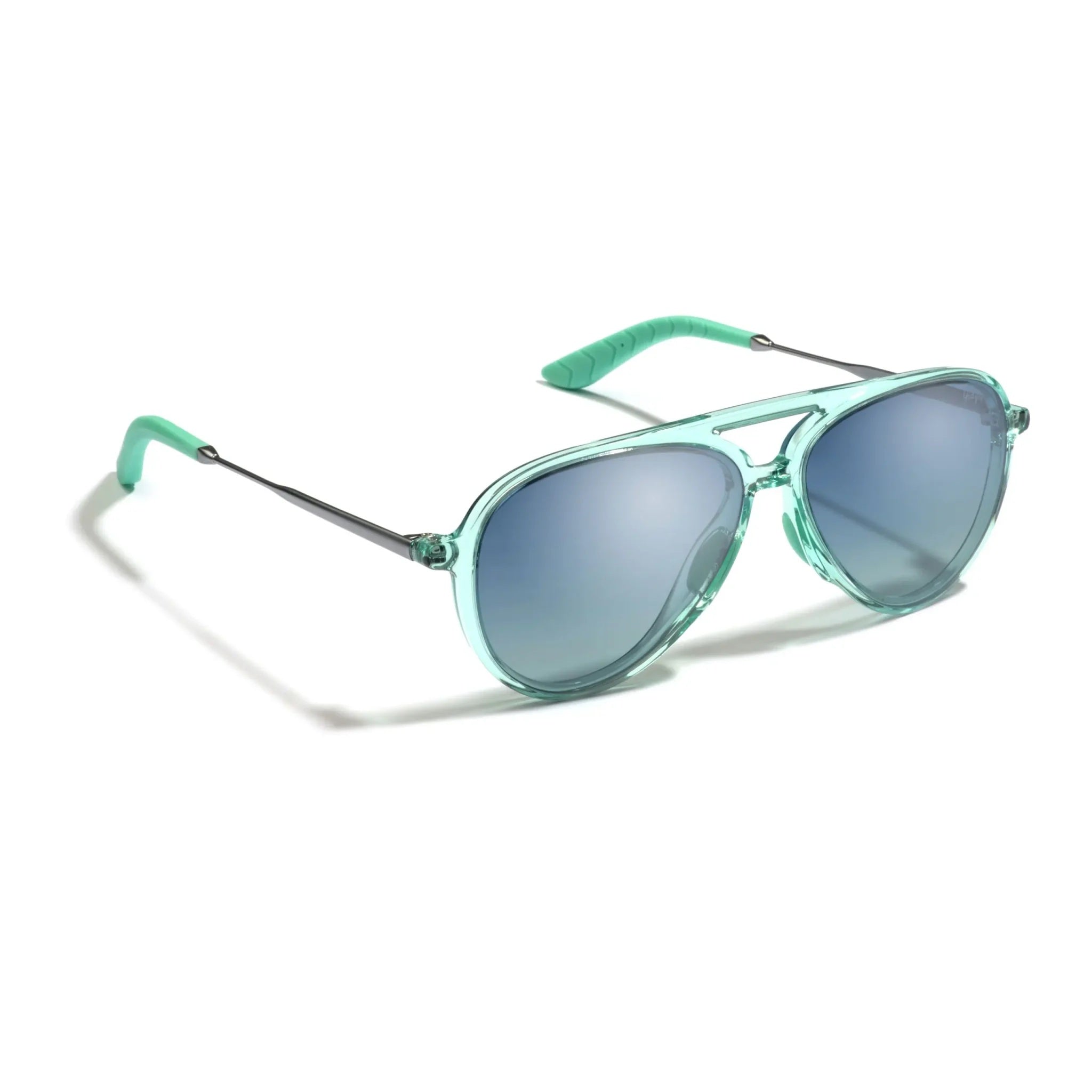 Opal-Polarised Blue Green Gradient Lens
