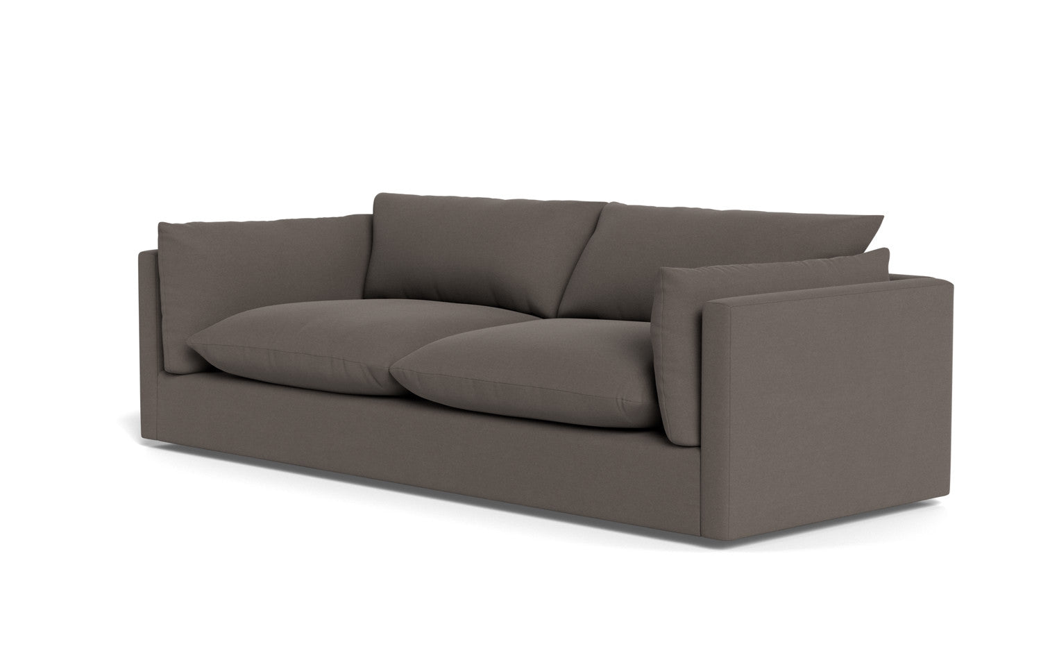 Soco 95 Sofa - Modern 3-Seater Fabric Couch for Living Room, Comfortable and Stylish Home Furniture - Perfect for Lounging, Entertaining, and Family Gatherings