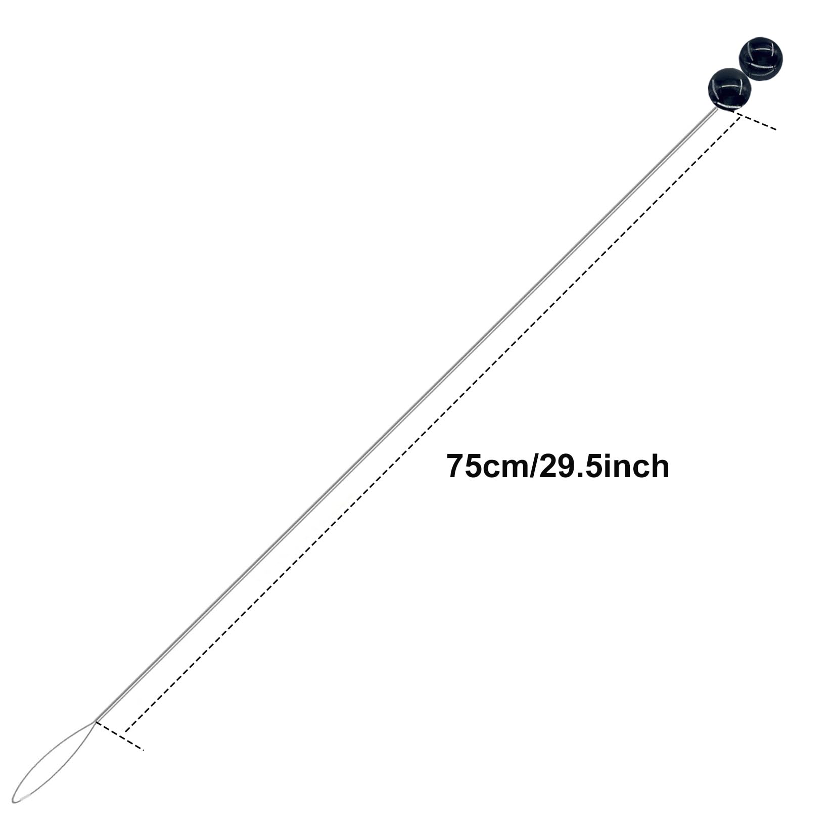 Heavy Duty Button Master Emergency Tool - 29.5 Inch Long Reach Grabber for Elderly & Disabled - Perfect for Picking Up Items, Trash Collection & Home Organization