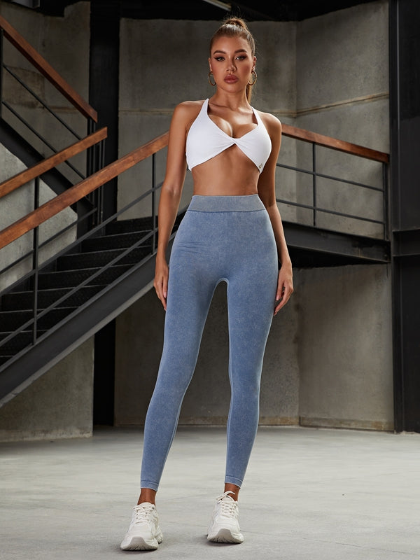 ZASUWA Women's High Support Cross Back Sports Bra - Comfortable Workout Top for Running, Yoga & Gym