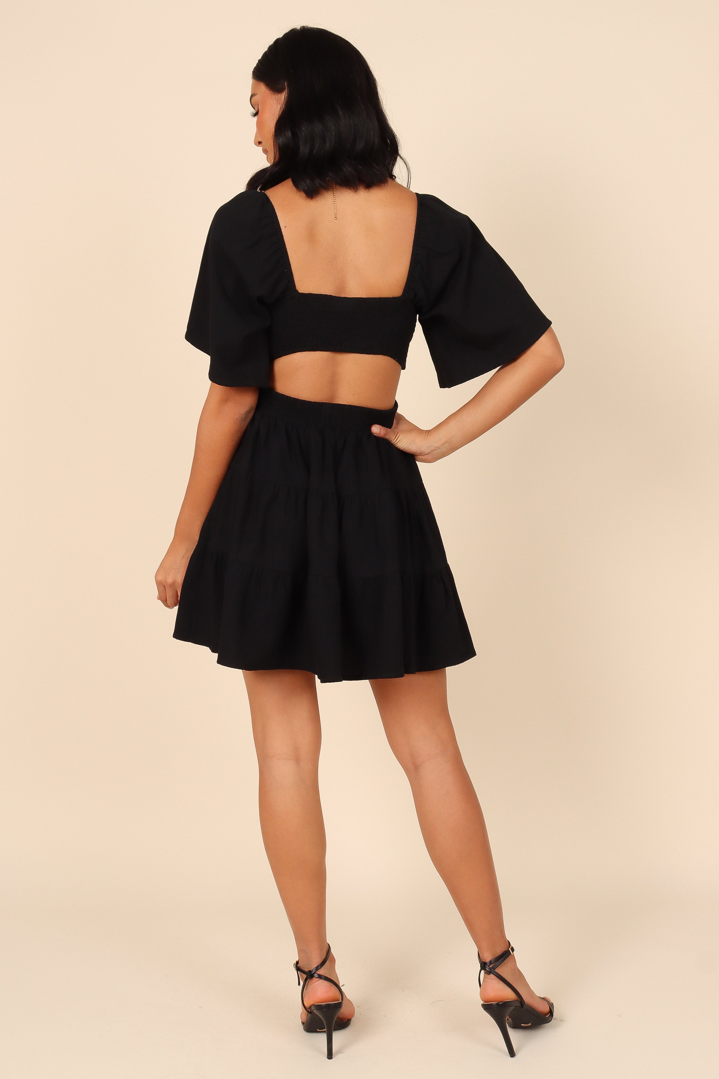 Jordyn Cut Out Mini Dress - Black | Sexy Bodycon Party Dress for Women | Perfect for Night Out, Club, Date Night & Special Occasions