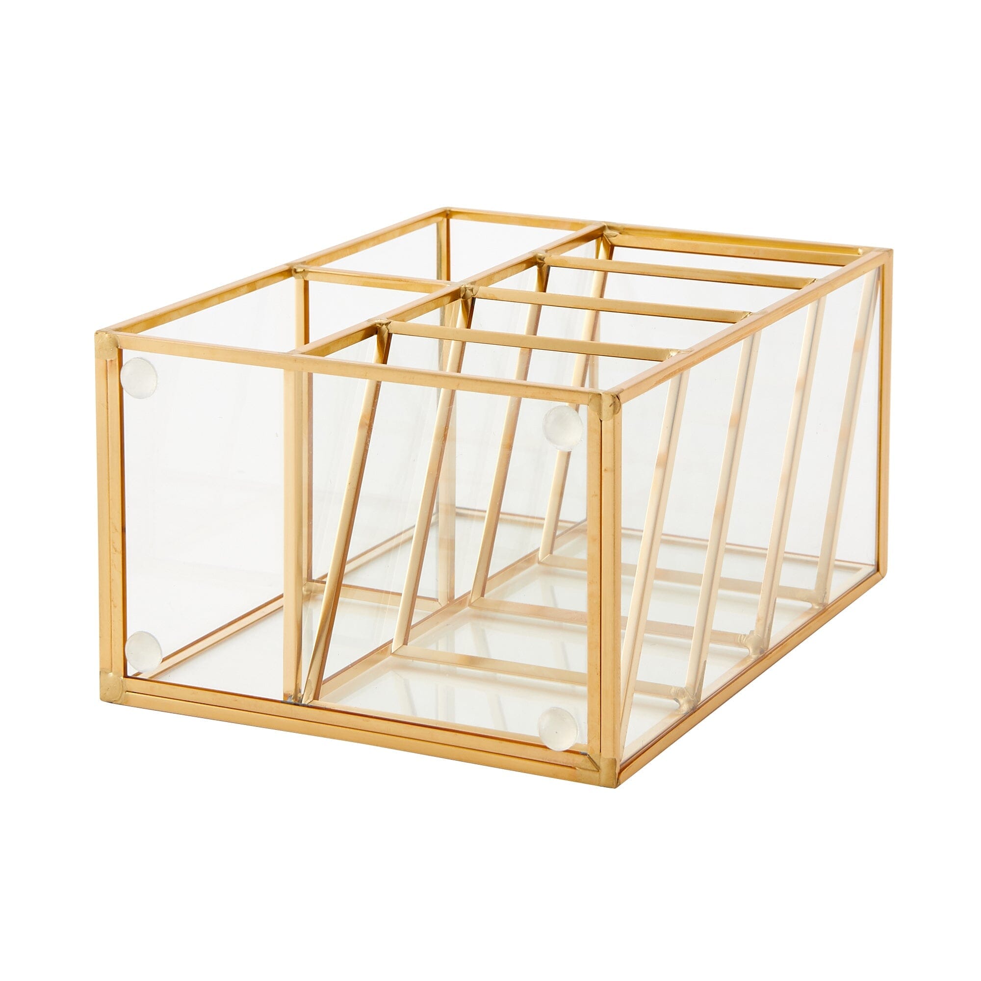 Acrylic Makeup Brush Organizer Holder - Clear Cosmetic Brush Storage for Vanity, Bathroom & Travel - Perfect for Makeup Artists & Beauty Enthusiasts