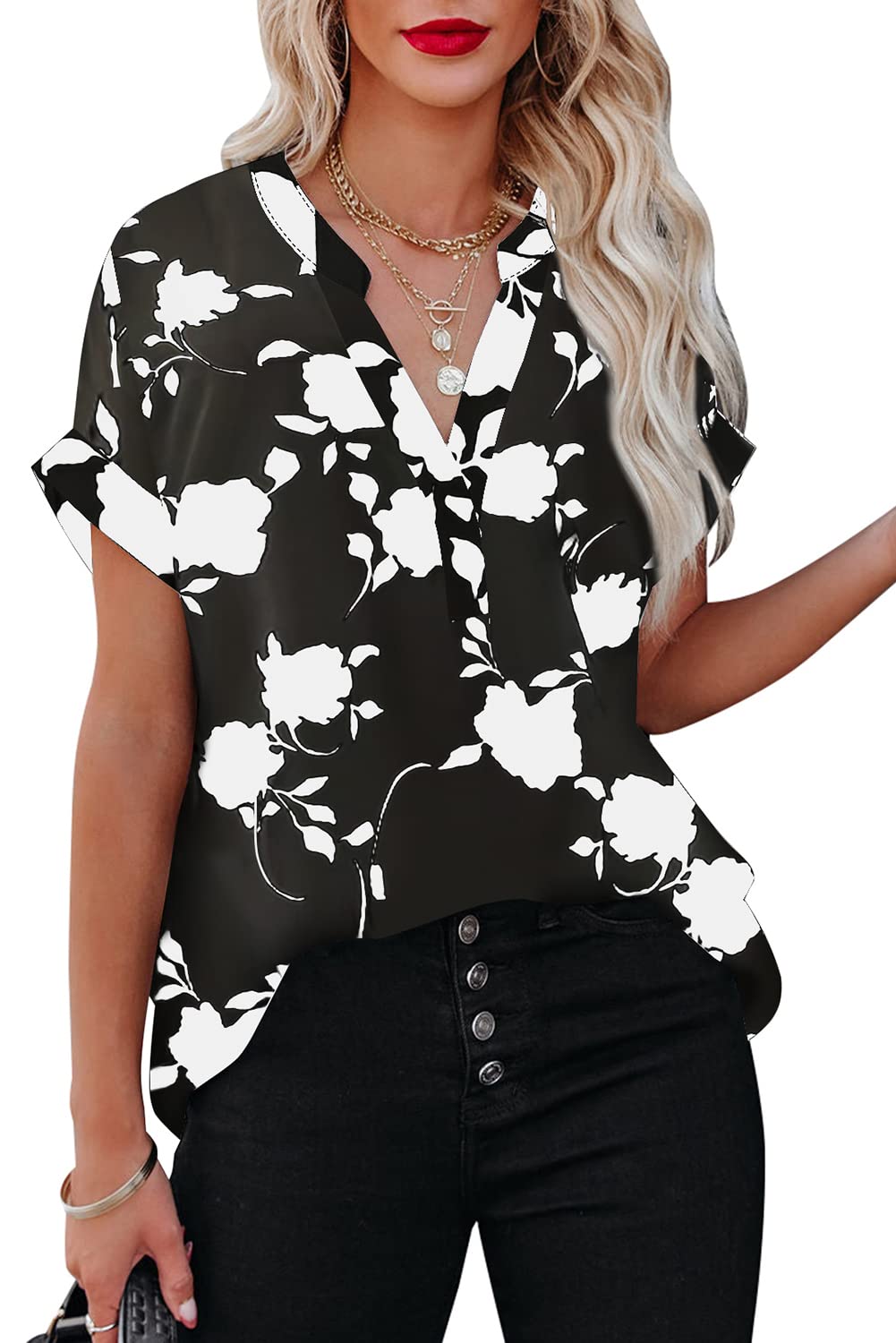Women's Ruffle Long Sleeve Asymmetric High-Low Blouse Top & Shirt Dress | Elegant Clubwear & Party Outfit for Evening Events