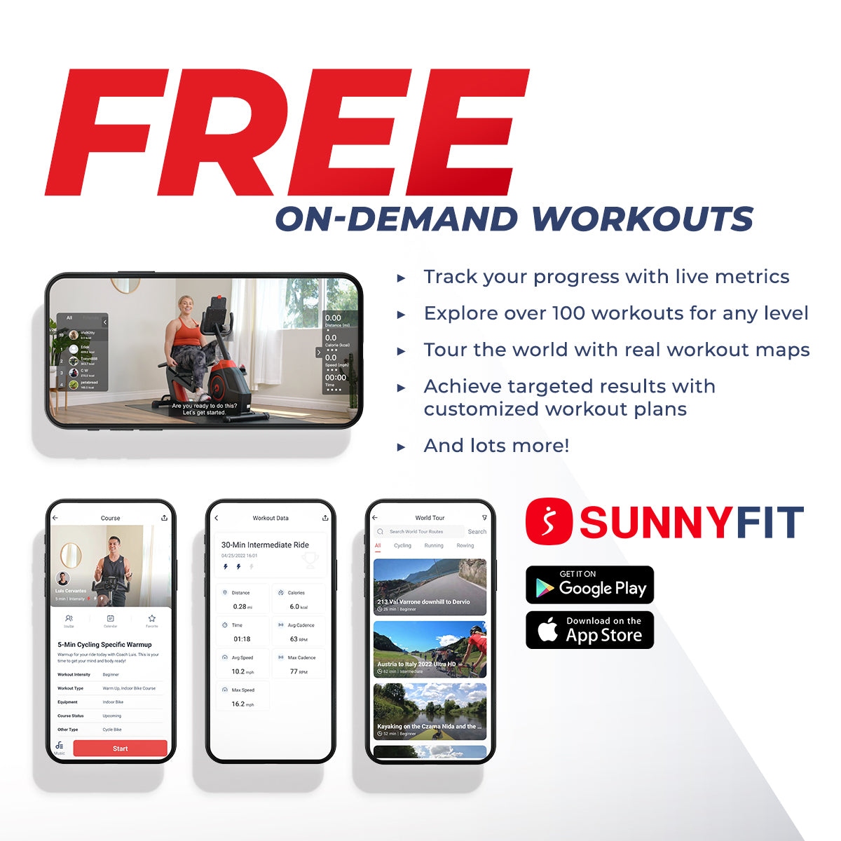 Endurance Series Smart Elliptical Trainer - Low Impact Cardio Machine for Home Gym, Full Body Workout Equipment with Digital Display | Perfect for Small Spaces, Apartment Fitness & Weight Loss