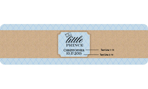 Personalized Water Bottle Labels for Kids - Custom Name Stickers with The Little Prince Design - Perfect for School, Parties, and Gifts