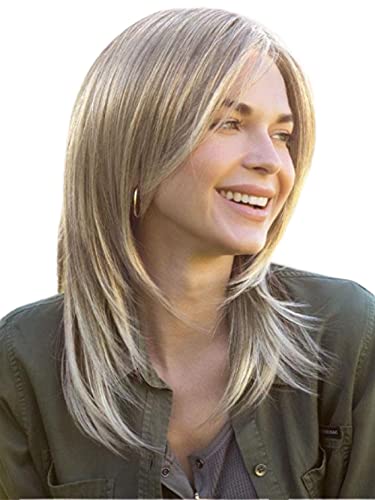 Amore Reed Wig & Christy's Wigs Q&A Booklet Bundle - Ice Blonde Synthetic Hairpiece & Styling Guide - Perfect for Cosplay, Costume Parties & Everyday Wear
