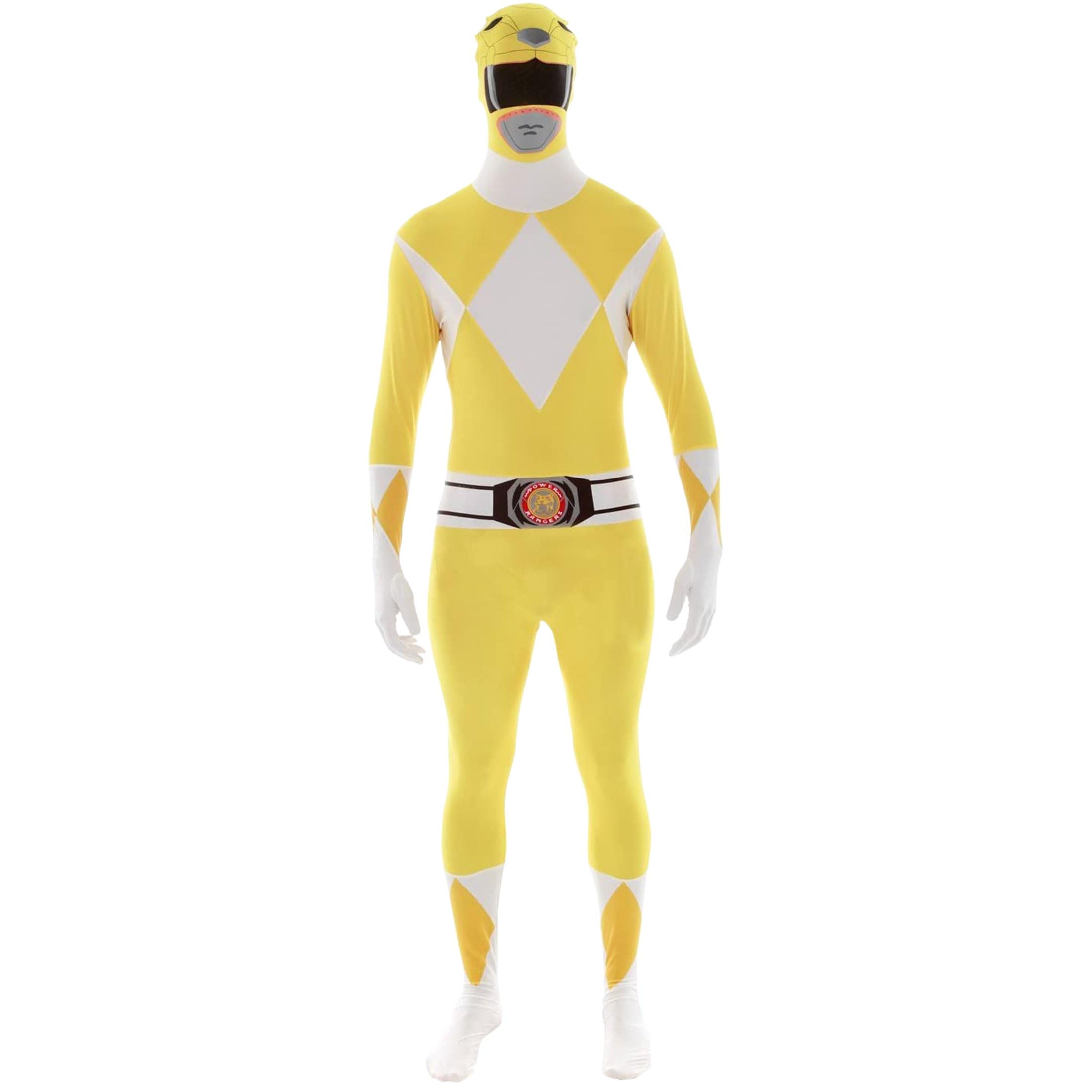 Power Rangers Costume for Adults - Morphsuits Red Ranger Suit for Men & Women | Halloween Cosplay, Comic-Con, Themed Parties & Superhero Dress-Up