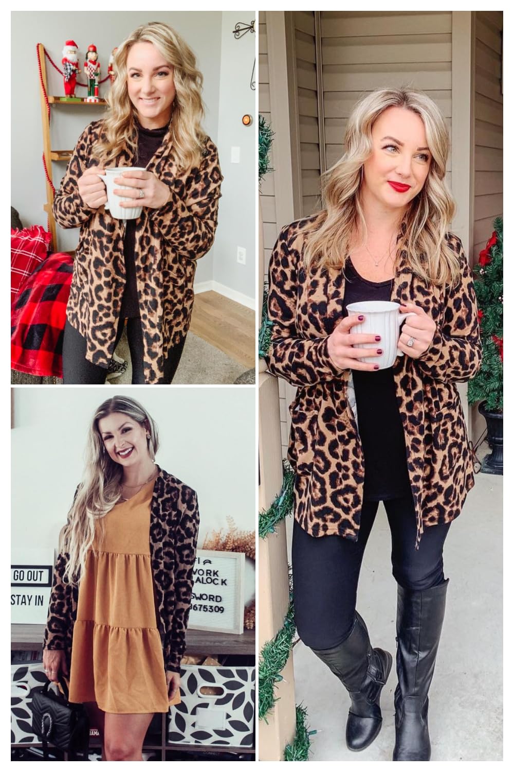 ULTRANICE Women's Lightweight Cardigan Sweaters 2024 Fall Fashion - Long Sleeve Casual Tops with Pockets | Perfect for Office Wear, Layering & Autumn Outfits