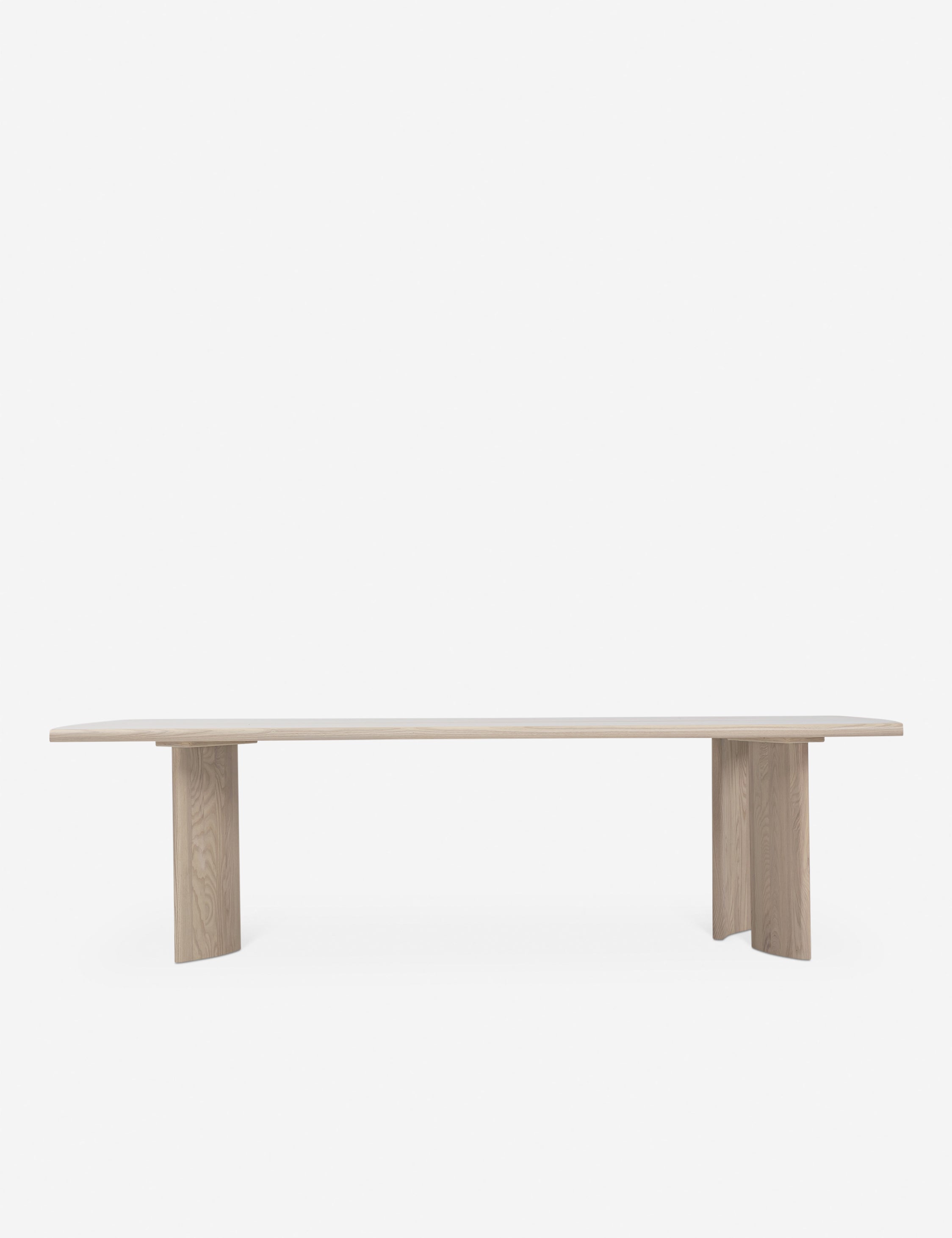 Sun at Six Crest Dining Table - Modern Solid Wood Dining Table for Kitchen & Dining Room - Perfect for Family Gatherings & Dinner Parties