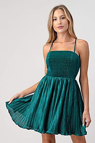 Elegant Metallic Glitter Cocktail Dress for Women | Sexy Evening Gown for Party, Wedding & Prom | Shimmering Formal Dress for Special Occasions & Night Out