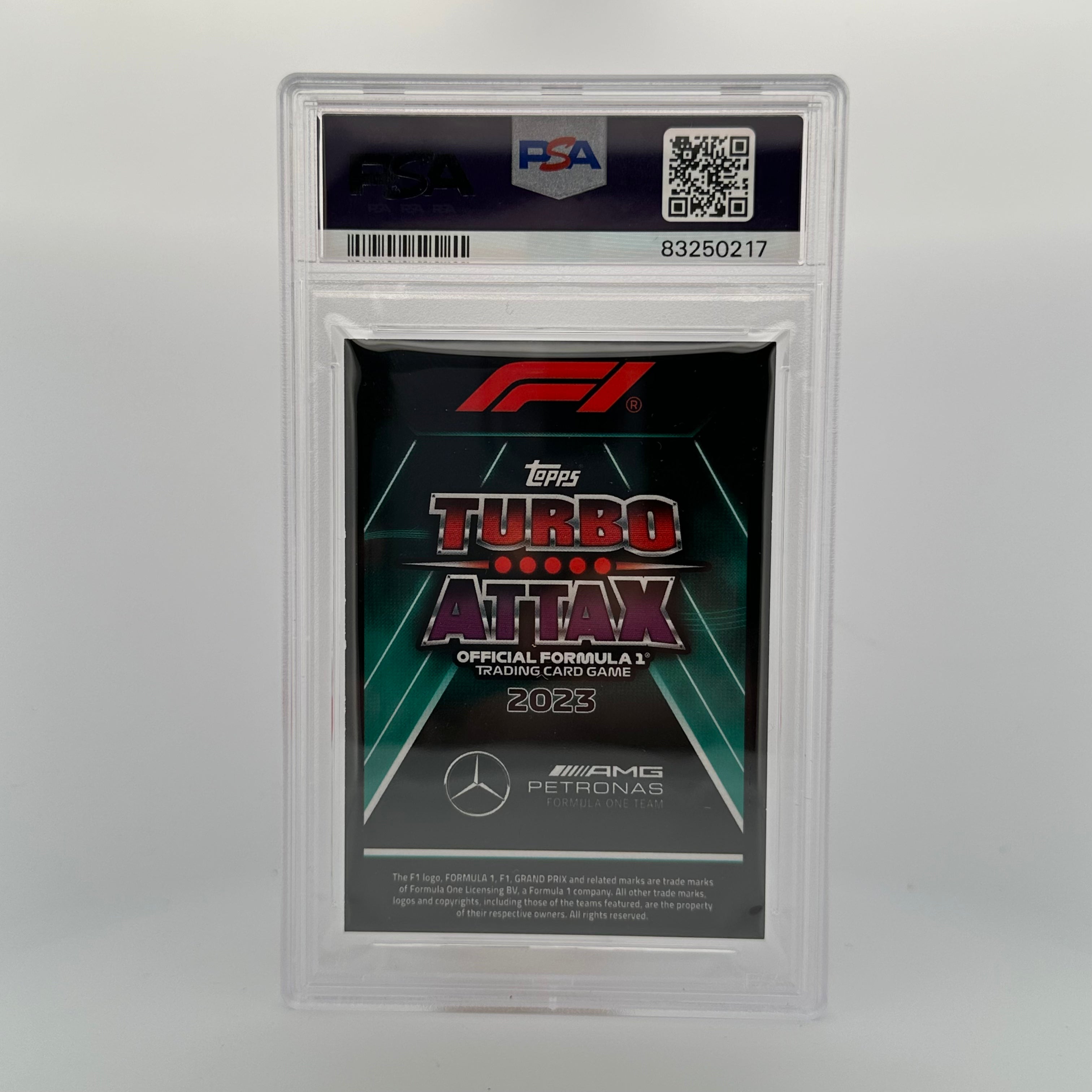 PSA 8 Graded George Russell #LE24Q Quartz Limited Edition Trading Card - Perfect for Collectors, Investors & Sports Memorabilia Enthusiasts