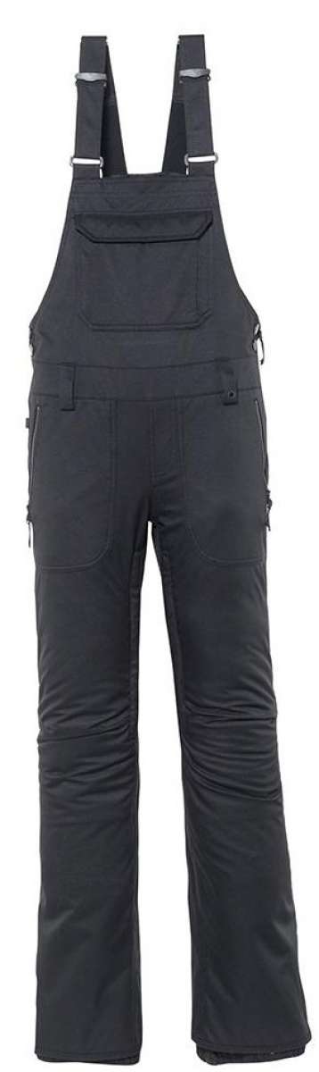686 Women's Black Magic Insulated Bib Snow Pants - Waterproof Winter Ski Bib Overalls for Snowboarding & Cold Weather (2022 Model) - Perfect for Skiing, Snowboarding & Outdoor Winter Activities