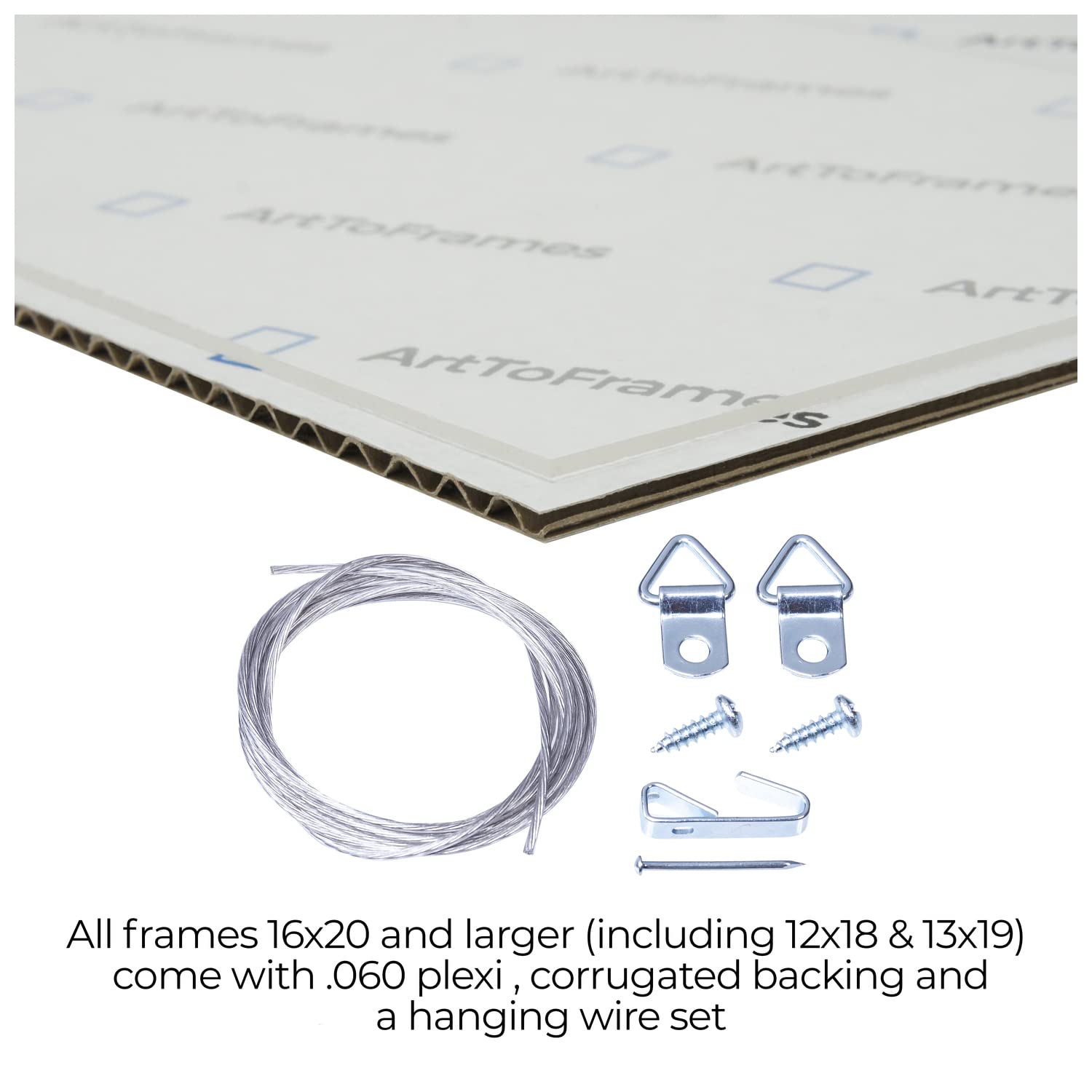 ArtToFrames 27x39 Inch Silver Picture Frame - 1.25 Inch MDF Poster Frame in Muted Cold Silver for Wall Art & Photos - Includes Economy Acrylic - Perfect for Home Decor, Office Display & Gift Giving