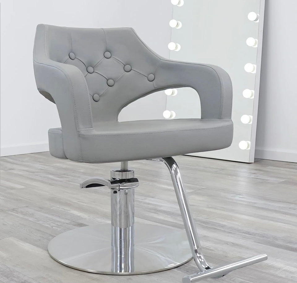 Premium Salon Chair for Hair Styling & Beauty Services - Adjustable Hydraulic Stylist Chair with Headrest & Footrest - Perfect for Salons, Barbershops & Home Use