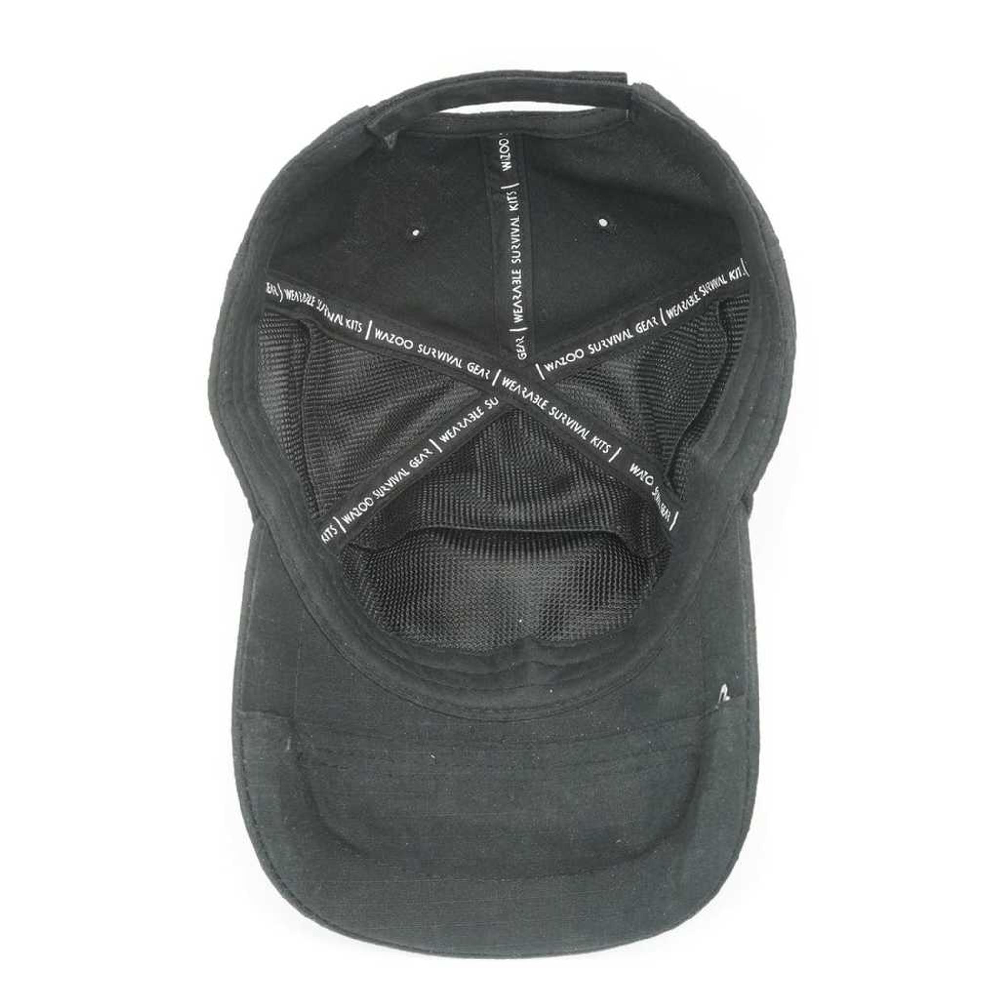 Wazoo Survival Gear Patch Cache Cap™ - Tactical Military Hat with Velcro for Morale Patches - Perfect for Outdoor Adventures, Hiking, and Military Enthusiasts