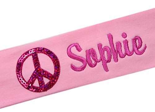 Light Pink Band With Hot Pink Thread