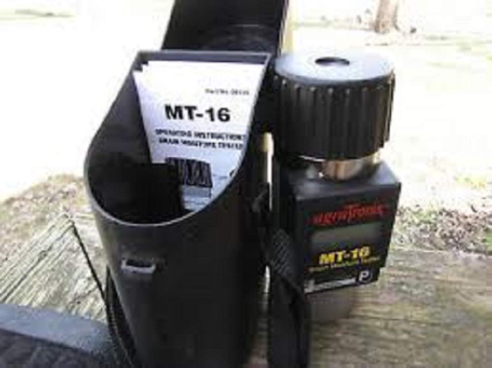 Agratronix MT-16 Digital Portable Grain Moisture Meter Tester - Fast & Accurate Moisture Analysis for Corn, Wheat, Rice - Perfect for Farmers, Grain Storage & Agricultural Use