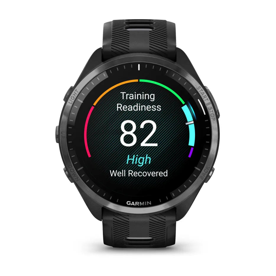 Garmin Forerunner 965 GPS Running Smartwatch with Advanced Training Metrics, Music Storage & Solar Charging - Perfect for Runners, Athletes & Outdoor Enthusiasts