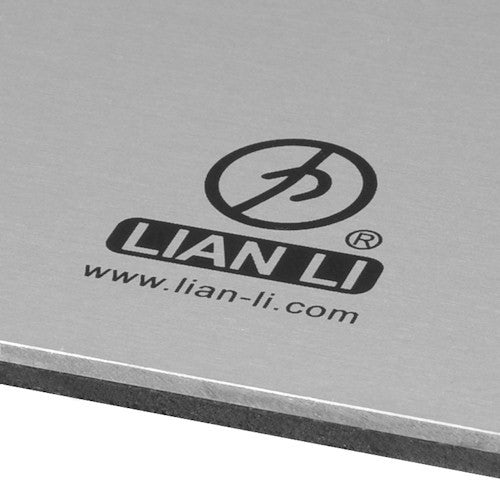 Lian Li PT M3A Brushed Aluminum Gaming Mouse Pad - Smooth Gliding Surface for PC, Mac, Laptop & Office Use