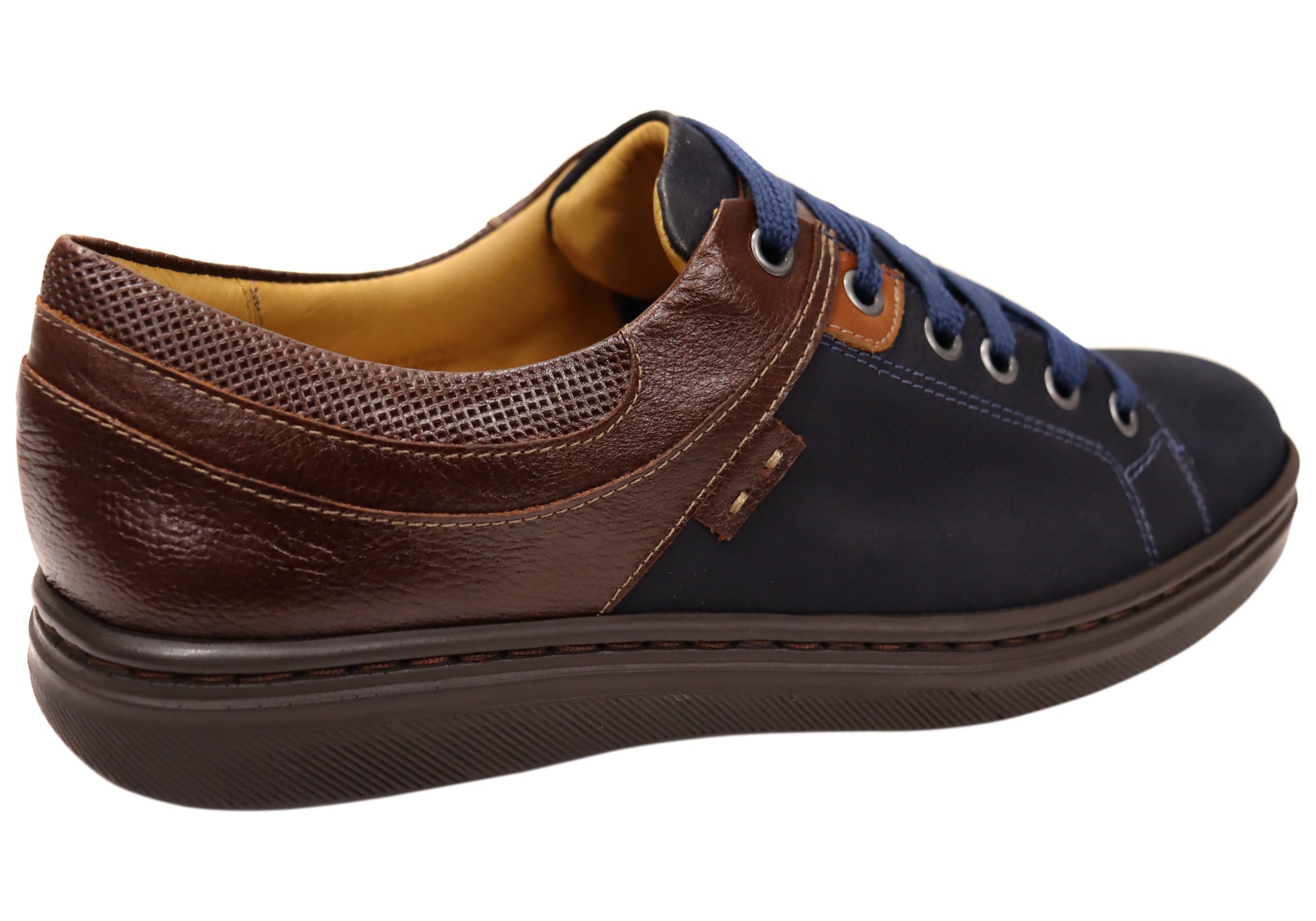 Opananken Angus Men's Comfortable Brazilian Leather Lace-Up Dress Shoes for Work, Office & Formal Occasions