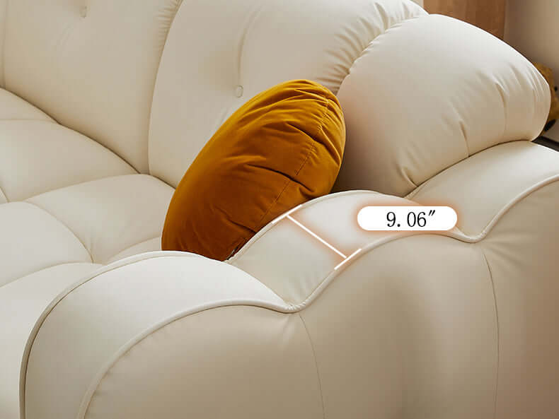 Modern Cloud Style 3-Seater Sofa with Cat Scratch Resistant Fabric - Perfect for Living Room, Lounge & Pet-Friendly Homes