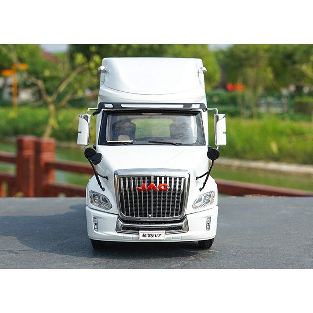 1:18 Scale Die-Cast Car Model - JAC Geerfa V7 Replica with Opening Doors & 4-Wheel Suspension - Premium Baking Paint Finish (White) - Perfect for Collectors, Display, and Gift Giving