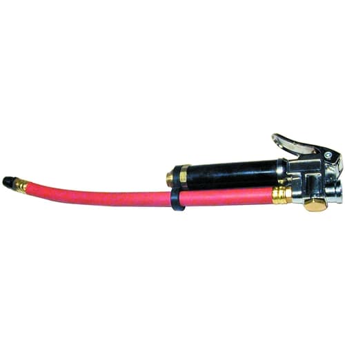 Amflo 100 PSI Heavy Duty Tire Inflator Gauge with Hose - Accurate Air Pressure Measurement for Cars, Trucks, Bikes & Motorcycles - Perfect for Road Trips, Garage Use & Emergency Tire Inflation