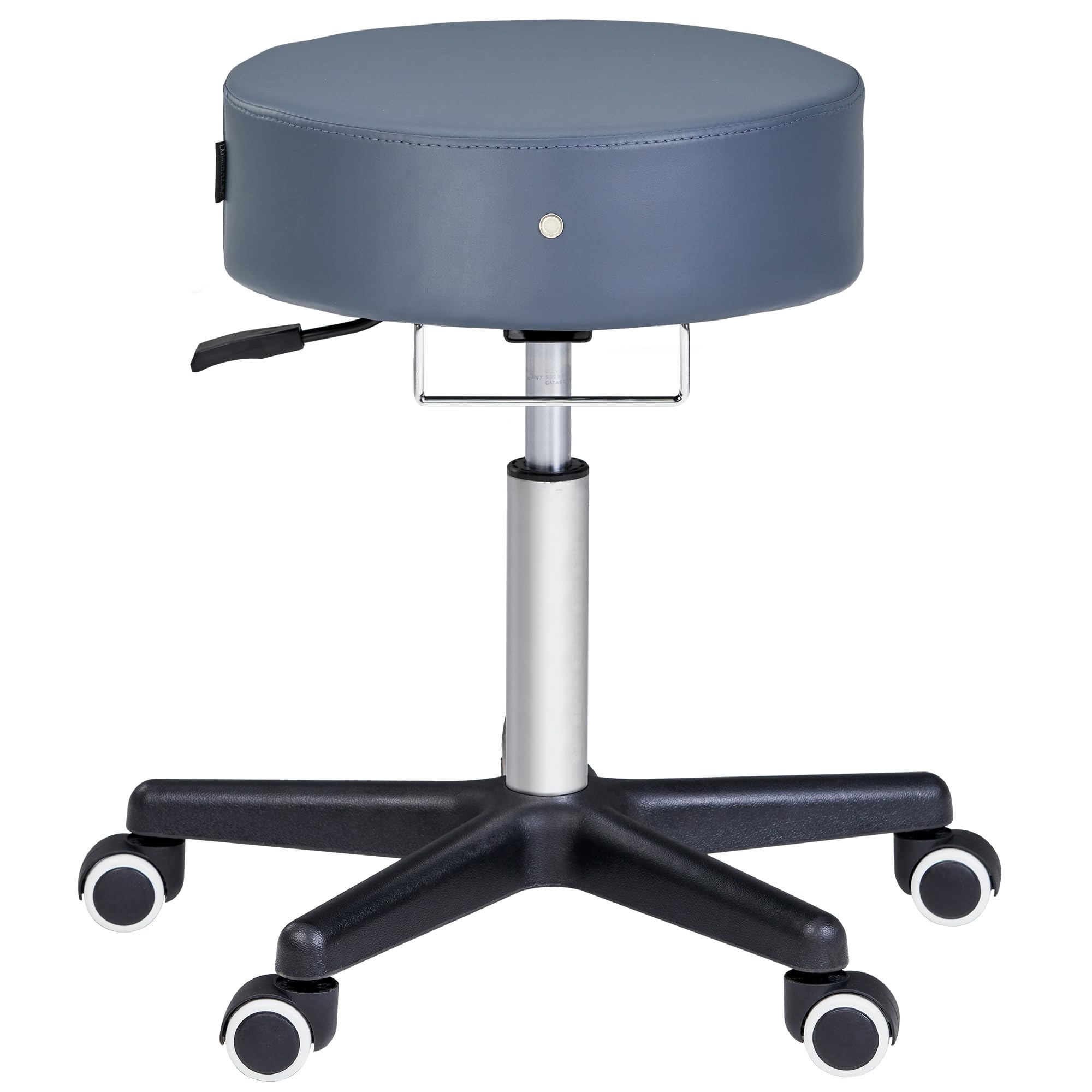 Ergonomic Hydraulic Rolling Stool - Adjustable Swivel Massage Stool for Therapists, Barbers, Dentists & Salons - Perfect for Clinics, Spas, Tattoo Studios & Home Use