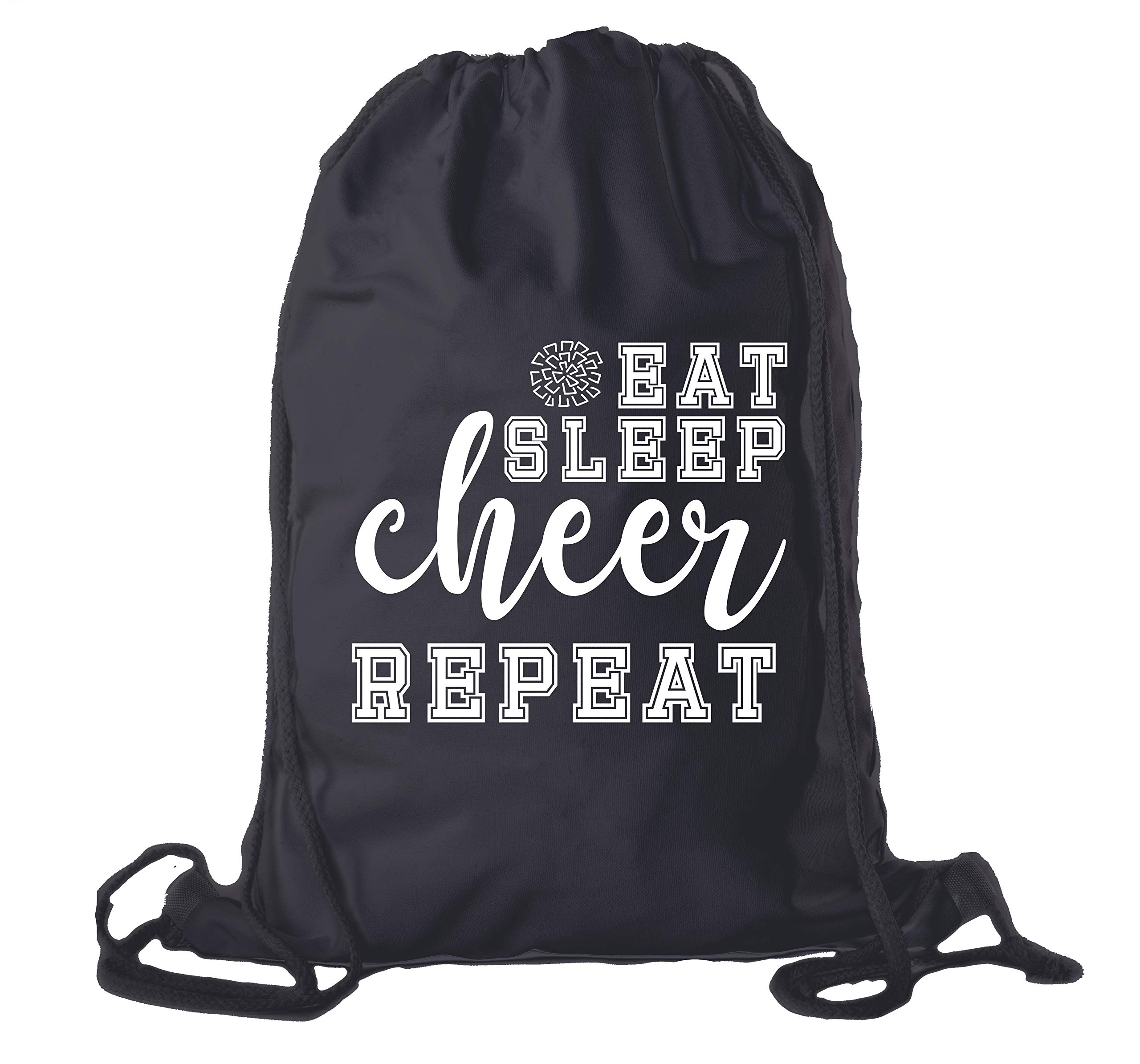 Cheerleading Backpacks & Pom Drawstring Bags - Durable Team Cinch Bags for Cheerleaders | Perfect for Practice, Games & School Sports Events
