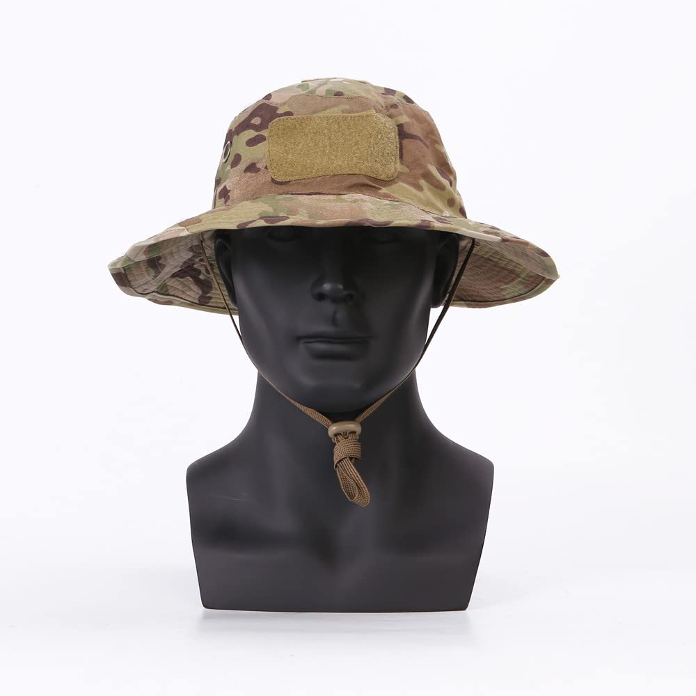 EmersonGear Tactical Boonie Hat for Men - Military Camo Sun Hat for Hot Weather, Outdoor Activities, Hiking, Fishing & Camping