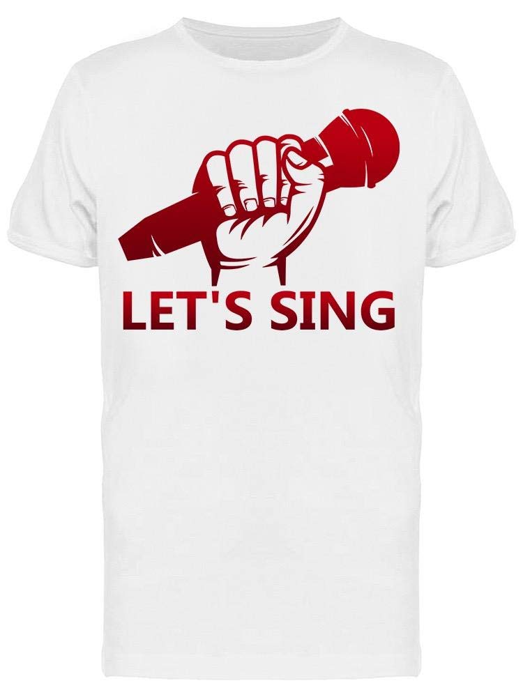 Let's Sing The Song Men's Graphic T-Shirt - Soft Cotton Band Tee for Concerts & Casual Wear