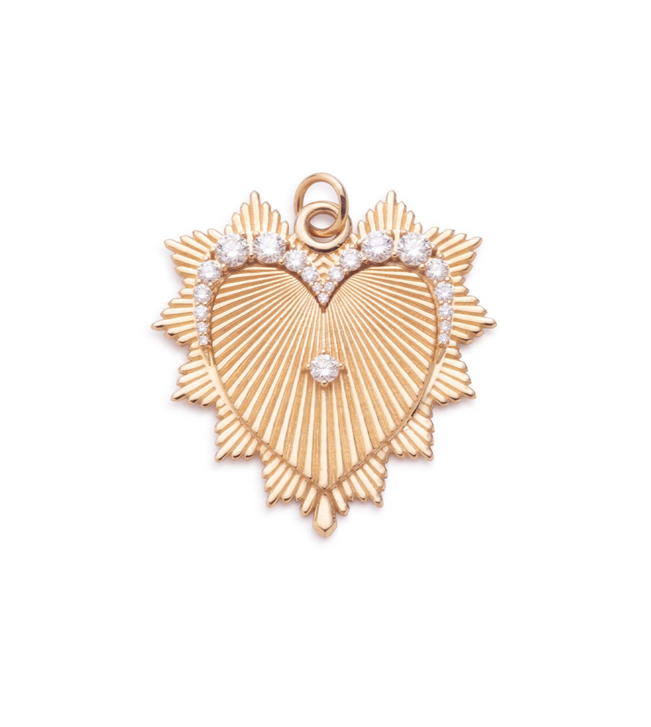 Graduated Diamond Heart Pendant Necklace in Rose Gold - Perfect for Valentine's Day Gifts, Anniversary Presents & Romantic Occasions