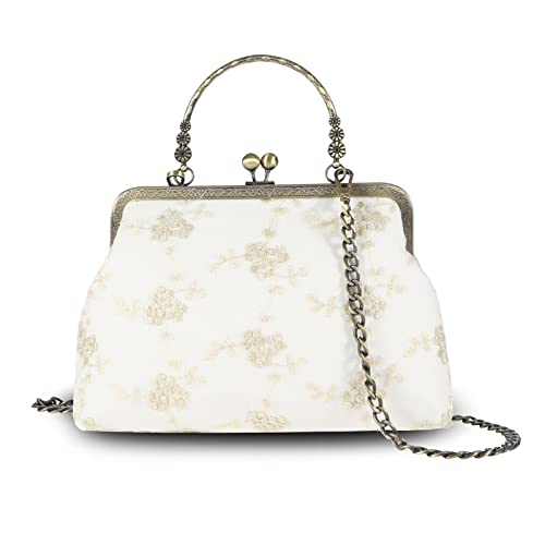 White-gold-lace