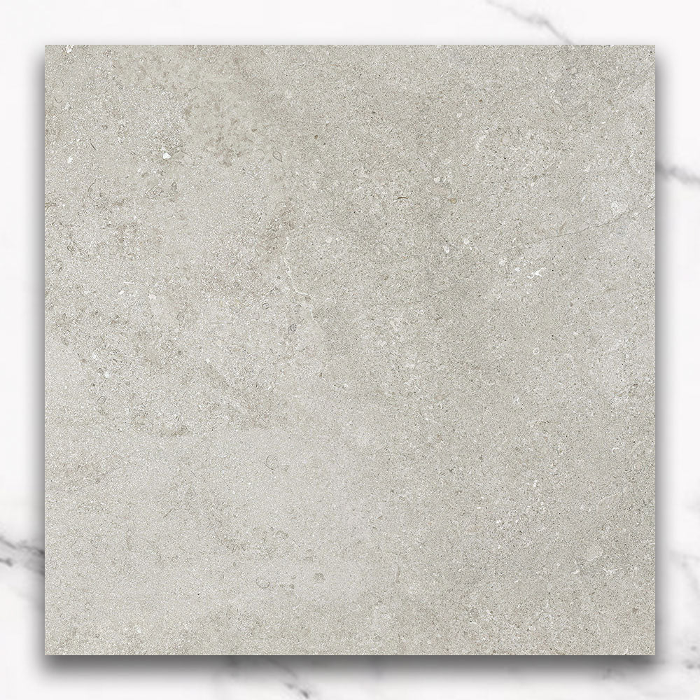 Bordeaux Grey 300x300mm Matte Marble Look Porcelain Tile - Premium Flooring for Kitchen, Bathroom & Living Room