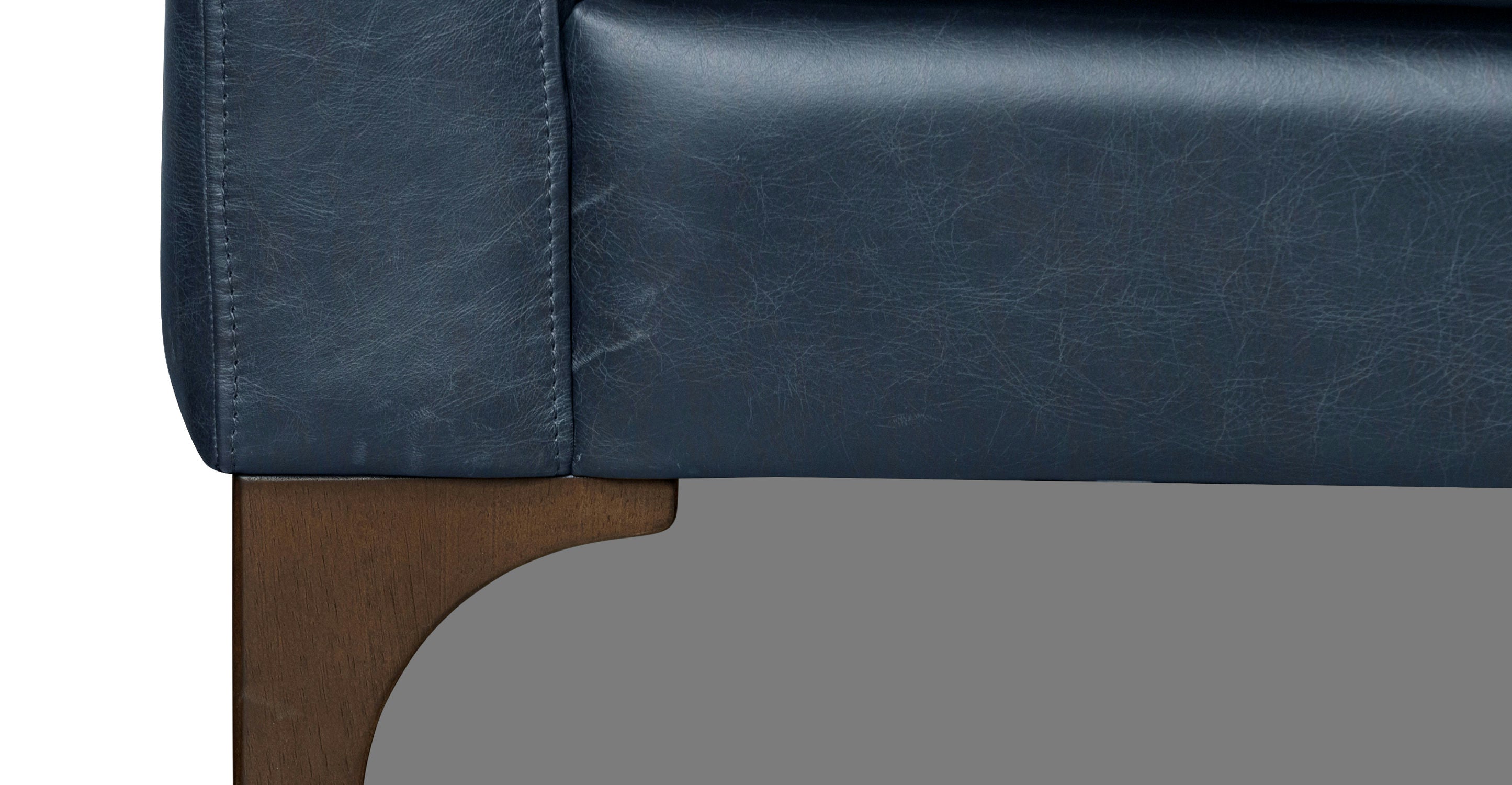Sorrento Right Facing Sectional Sofa - Modern L-Shaped Couch with Reversible Chaise for Living Room, Family Room & Home Theater