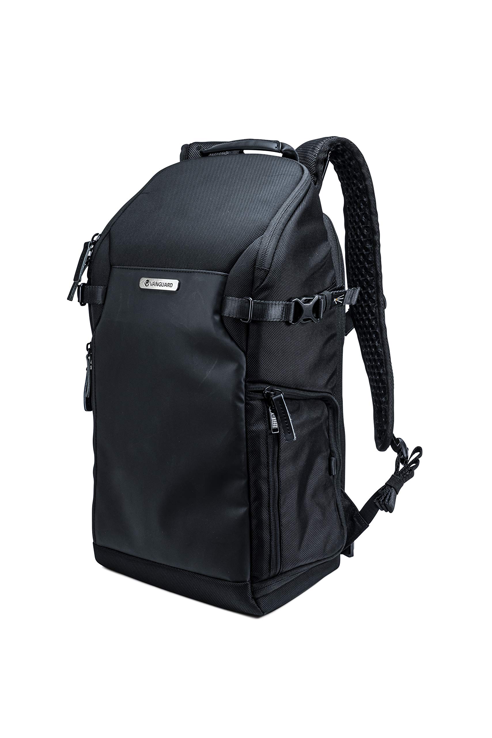 Vanguard VEO Select 46BR DSLR Camera Backpack - Black | Waterproof & Shockproof Professional Photography Bag for Travel, Hiking & Outdoor Shooting