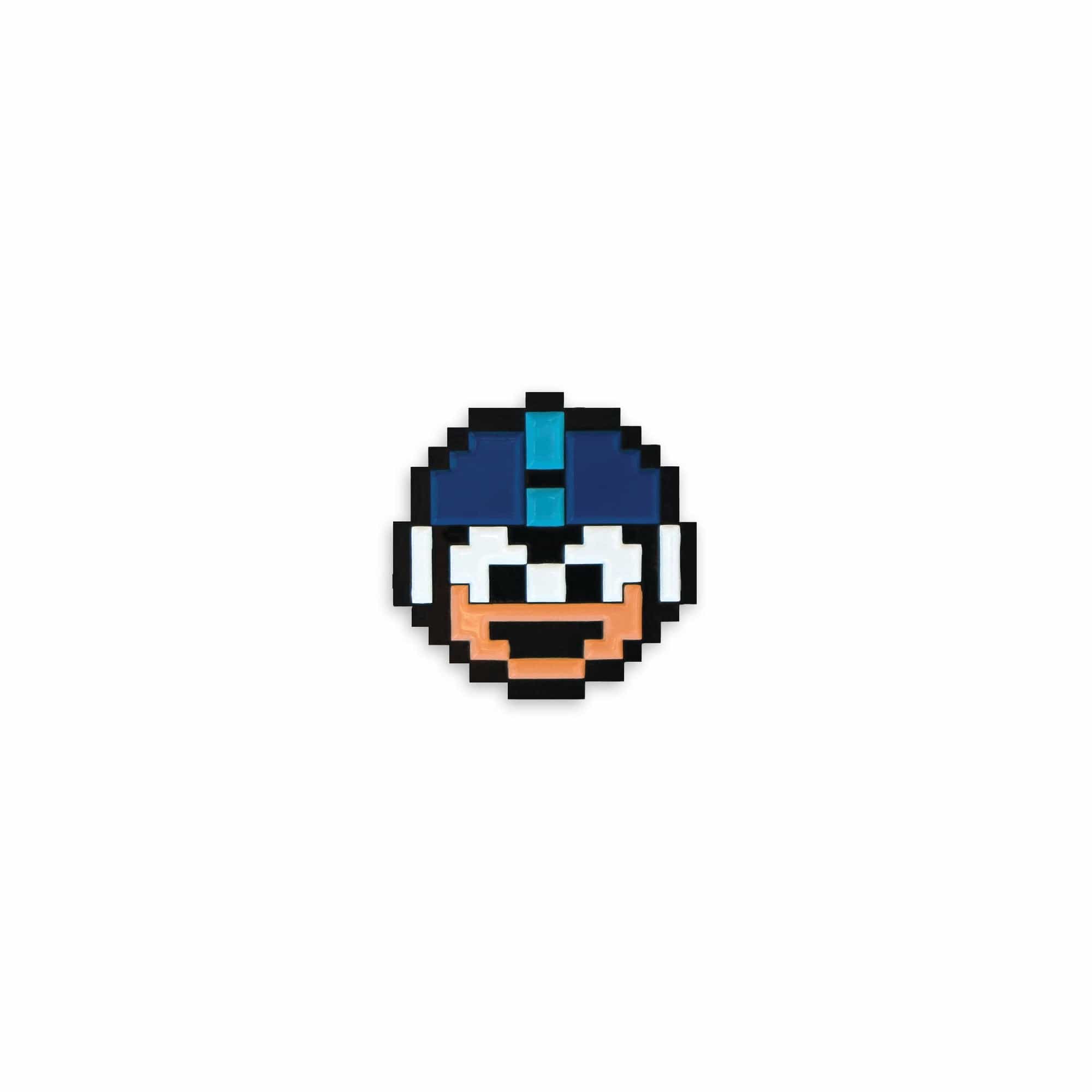 Mega Man 1 Up Enamel Pin - Retro Gaming Collectible for Fans - Perfect for Backpacks, Jackets & Pin Collections