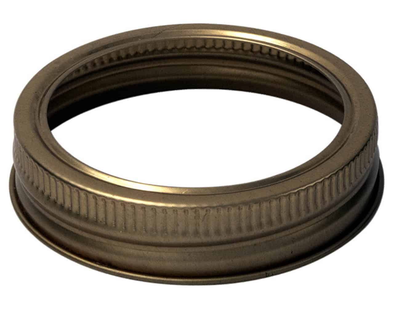10 Pack Copper Bands for Mason Jars - Rust-Proof Canning Lids Rings for Home Preserving, Pickling & DIY Crafts (Perfect for Kitchen Storage & Gift Packaging)